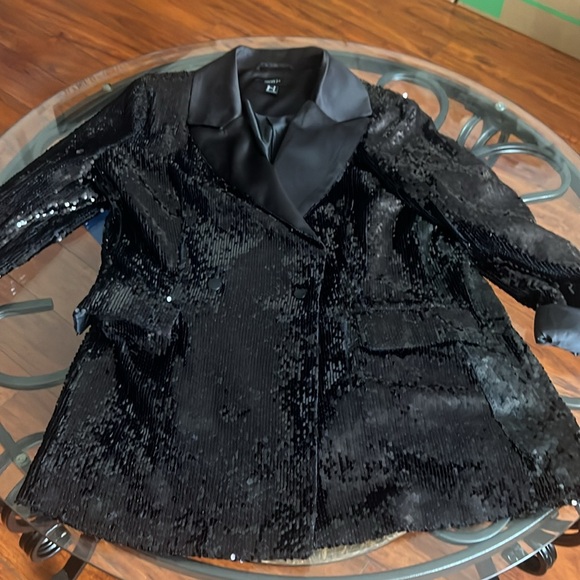 Forever 21 plus size sequin blazer - Picture 3 of 3